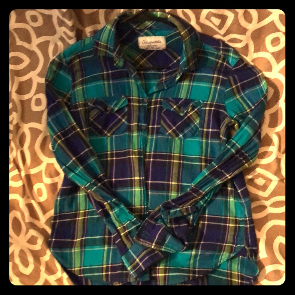 Aeropostale size medium plaid shirt